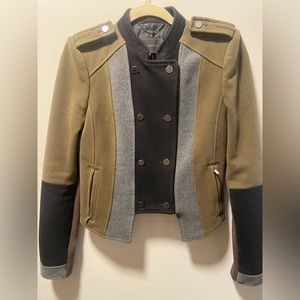 BCBG Military Style Jacket Size Small
